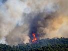 Levantan el confinamiento en los municipios afectados por el incendio de La Bisbal (Girona)
