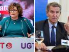 Patricia Ruiz, de UGT, avisa a Feijóo: "Quien no pueda permitirse la merma salarial por la baja irá a trabajar, pero empeorará su salud y desembocará en una baja de mayor duración"