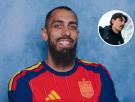 Héctor Bellerín se cuela en la celebración de España para decirle a Borja Iglesias lo que muchos piensan: "Tenemos mucha suerte de tenerte"