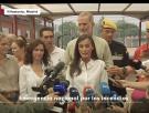 Muchos se fijan en lo que hace Ayuso cuando Letizia dice esta frase sobre los incendios en Madrid: "Letizia le da una lección a Ayuso"