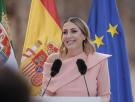 María Guardiola anuncia presupuestos en Extremadura y la escena del comienzo es difícil de olvidar