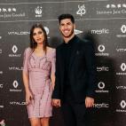 Sandra Garal y el futbolista Marco Asensio