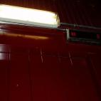 El ascensor que sube hasta la octava planta de la torre.