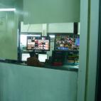 El centro de control donde se reciben las señales. Aquí no se hacen los informativos como muchos piensan.