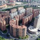 Vistas desde lo alto del Pirulí.