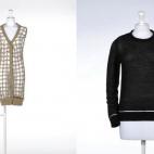 Cardigan (470 euros) y jersey, de 315 euros.