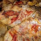 Techo de policromos de la Cueva de Altamira. | Efe