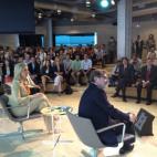 Durante la presentación se ha mostrado un vídeo en el que los redactores han explicado los objetivos de El Huffington Post.