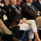 Durante el 17 congreso nacional del Partido Popular celebrado en febrero en Sevilla.