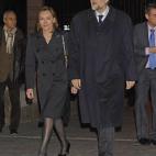 Al funeral de Manuel Fraga asistió de luto riguroso.