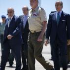 El Rey durante su visita a Algeciras