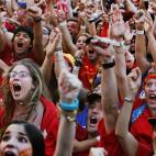 El estadio madrileño entregado a su selección