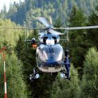 Se trata de una de las vías de acceso al Mont Blanc.