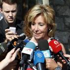 La presidenta de la Comunidad de Madrid, Esperanza Aguirre
