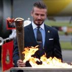 El futbolista la esperaba en el aeropuerto de Helston, en Cornualles. | Getty