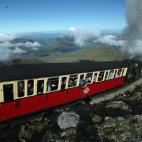 El tren Snowdon Mountain Railway.