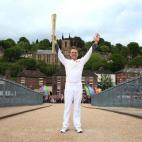 En el puente que une Much Wenlock y Telford, el 30 de mayo.