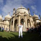 Este peculiar edificio es símbolo de la localidad costera. | Getty