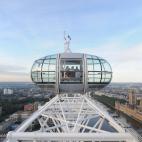 En lo alto del London Eye. | Getty