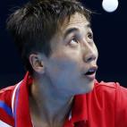 Kim Hyok, tenis de mesa.