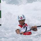 La kayakista española Maialen Chourraut se ha colgado este jueves la medalla de bronce en la modalidad de K-1 en los Juegos Olímpicos de Londres 2012.