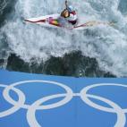 La kayakista española Maialen Chourraut se ha colgado este jueves la medalla de bronce en la modalidad de K-1 en los Juegos Olímpicos de Londres 2012.