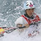 La kayakista española Maialen Chourraut se ha colgado este jueves la medalla de bronce en la modalidad de K-1 en los Juegos Olímpicos de Londres 2012.