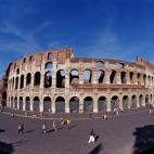 El coliseo, en Roma.