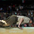 Salto de potro... con cierto esfuerzo.