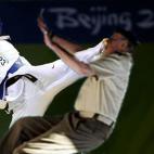 En esta pelea salió mal parado.