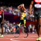 'Blade Runner' iba a correr en la tercera posta y no en la primera como el año pasado en los Mundiales, cuando se le obligó a situarse en esa posición para evitar cualquier riesgo para el resto de corredores.