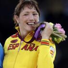 Maider Unda logró el bronce en lucha libre.