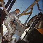 Entrenamiento en el golfo de Mexico (NASA)