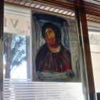 Cuadro expuesto en un bar céntrico de Murcia, obra del pintor Luís Pérez Espinosa.