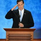 Rick Sanctorum, en una esperada intervención.