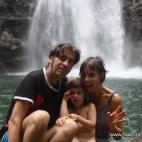 A remojo en una cascada cercana a Montezuma, en Costa Rica.