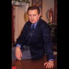 El actor durante el estreno de la serie televisiva en 1990