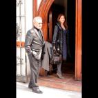 El matrimonio celebrando los 73 años del actor