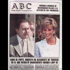 Algunos diarios no pudieron confirmar la muerte de Lady Di en las primeras ediciones y hablaban s&oacute;lo de la de Dodi Al Fayed.