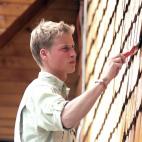 Durante un viaje de estudios, en el año 2000.