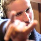 Una de sus imágenes más informales.