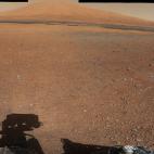 Monte Sharp, en la zona de aterrizaje de Curiosity