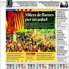 "Miles de llamas por un anhelo"