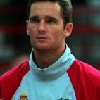 Durante un partido de balonmano