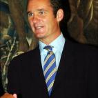 En una cena oficial de los Reyes en Mallorca.