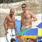 Con Kyril de Bulgaria, en Mallorca.