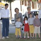 5º cumpleaños de Miguel Urdangarin.