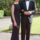 En la cena de gala de la boda de Victoria de Suecia y Daniel Westling.