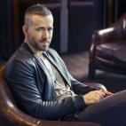 Posado para un retrato en Nueva York.