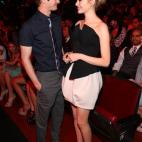 Durante la presentación de los 2012 MTV Movie Awards.